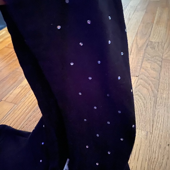 HTF Pink by V.S. Black w/Rhinestones Miami in white l stunning hoodie w/zip - Picture 5 of 6